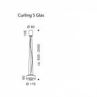 Curling Rope S LED alu poliert (glanz)