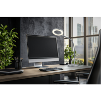 Tischleuchte Tessa-T-Flex - graphit anthrazit - h'grau