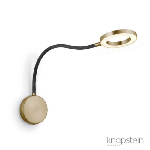 Wandleuchte Tessa-W-Flex - effekt bronze-schwarz