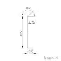 Gebr. Knapstein, GKS, LED Stehleuchte, LANA, 41.983.05, 41.983.07, 41.983.34