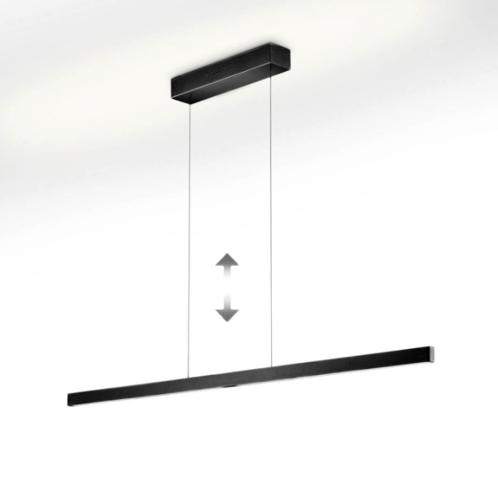 Linn EasyLift up-/down 128cm schwarz matt (Auswahl)