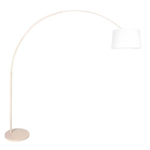 Bogenstehleuchte Sparkled light Creme