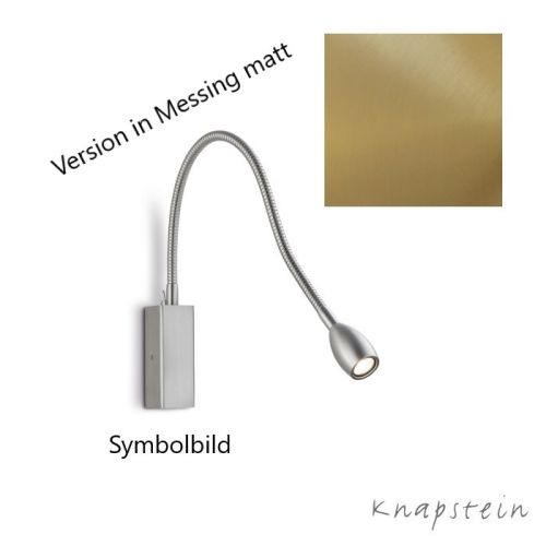 Wandleuchte BANU - messing matt