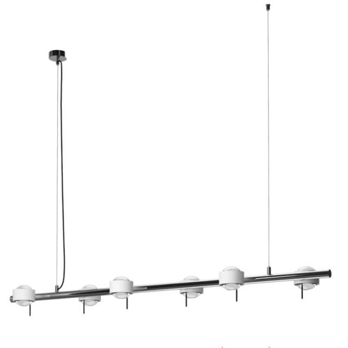 PUK! Pro 80 Sixtett - weiss matt-chrom