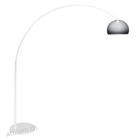 Bogenstehleuchte Sparkled light weiss matt