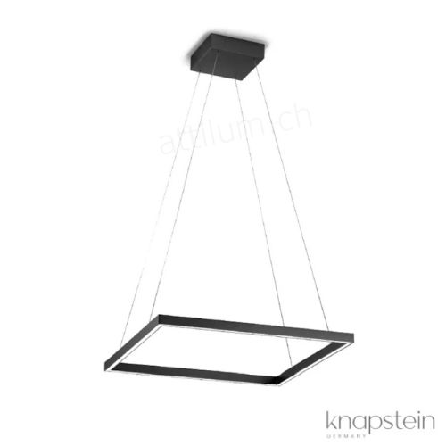 Pendelleuchte NIKA-60 - schwarz matt