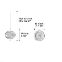 Jefferson mini schwarz chrom 2700K