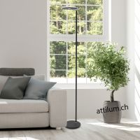Steinhauer LED Stela Turound schwarz matt - Klarglas - Produktbild