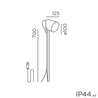stic 70 spike earth connection - cool braun