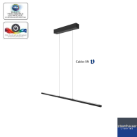 Steinhauer Bande 114 - Lift Pendelleuchte - schwarz - Produktbild 1
