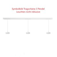 Tragschiene 3 Kivo Pendel 140mm - 230V weiss