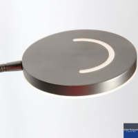 Soleil 2 - LED Stehleuchte - Stahl gebürstet