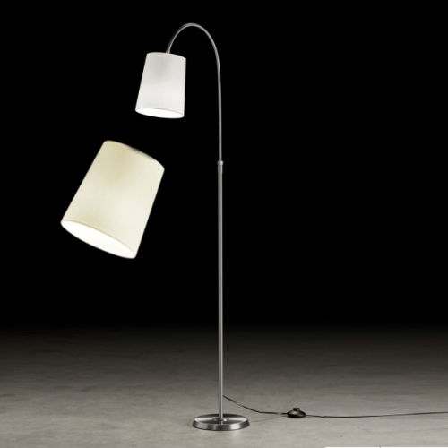 Boyleuchte+Schirm 16cm champagner