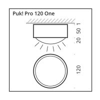 PUK! Pro ONE 120 - black wood