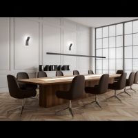 Linda 192cm EasyLift up-/down schwarz met.