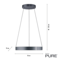 PURE E-Clipse Ø 700 - mystic grey (Auswahl)