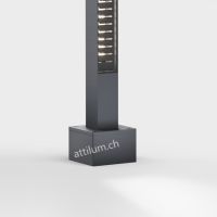 lin 40 bollard - anthrazit