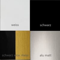 Vince S Leseleuchte schwarz-elox. mess