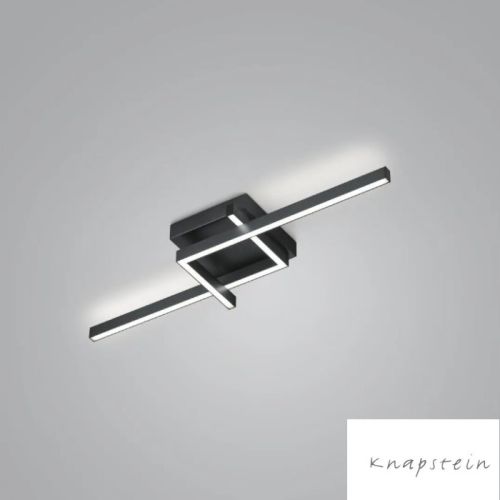 Deckenleuchte Frida-80 - schwarz matt