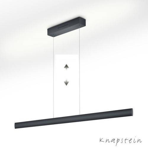 Runa 132cm EasyLift up-/down schwarz matt
