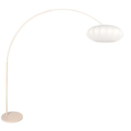 Bogenstehleuchte Sparkled light Creme
