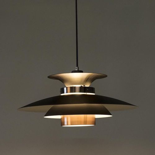 Potenza Pendel schwarz-kupfer