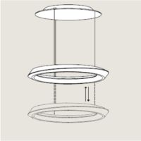 Tidal Pendel mit Lift  - Champ-ws - 3000K