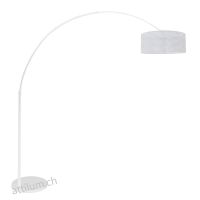 Bogenstehleuchte Sparkled light weiss matt