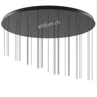 Rondell 36 Pendel schwarz RAL9005