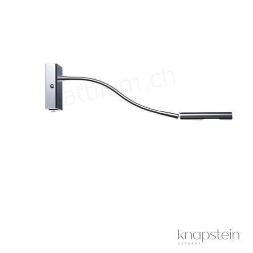 GKS Wandleuchte Luka - chrom glanz - Produktbild