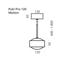 PUK! Pro Motion 120 - 1fg - schwarz matt