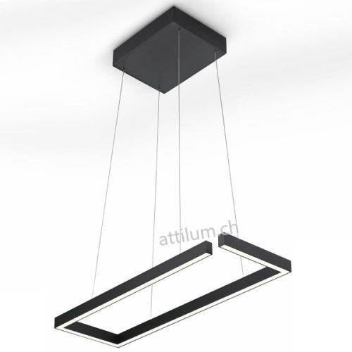 Marisa DTW up-/down 60cm schwarz matt Easylift