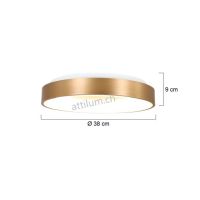 LED Dela RINGLEDE 38 alu geb.