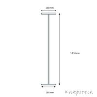 Leseleuchte Tilda-S - mattnickel