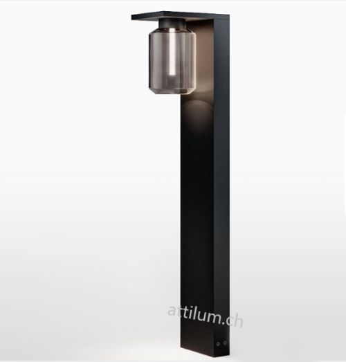IP44.de dia bollard - schwarz - Produktbild 1