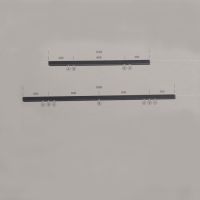 Scopy Tragschiene 180cm 7 Leuchten