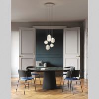 Jefferson mini schwarz chrom 2700K