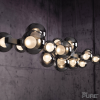 PURE E-Popup 120cm - platin (Auswahl)