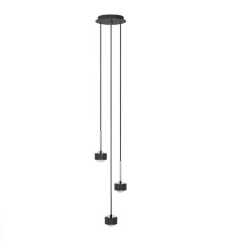 PUK! Pro Drop Trio 80 - anthrazit matt/cr