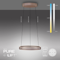 PURE E-Loop Ø 500 - dark-metal brown (Auswahl)