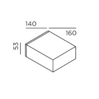 Luci down - deep schwarz