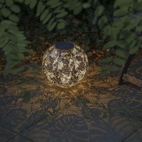 STT, Solarleuchte, Lantern Jungle antic 46cm - Lantern Jungle antic 32.5cm, SOL-021-67, SOL-018-67