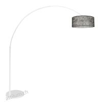 Bogenstehleuchte Sparkled light weiss matt