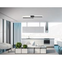 Deckenleuchte Frida-80 - schwarz matt