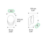 PinUp Wala weiss matt 3000K