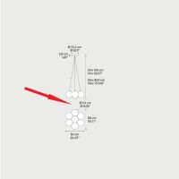 Random Cloud 7 - Ø23 - bronze 3000K