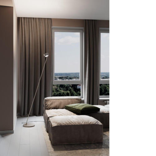 PUK! Pro 120 Floor Maxi I - schwarz matt