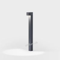 como bollard - anthrazit