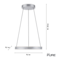 PURE E-Loop Ø 701 - stone (Auswahl)