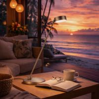 Tischleuchte Yori-T - effekt bronze